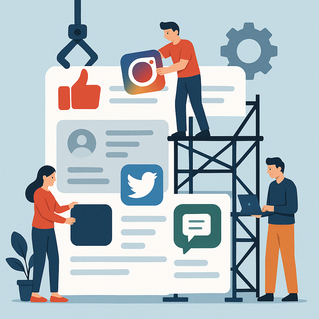 بناء وإدارة منصات التواصل الاجتماعي