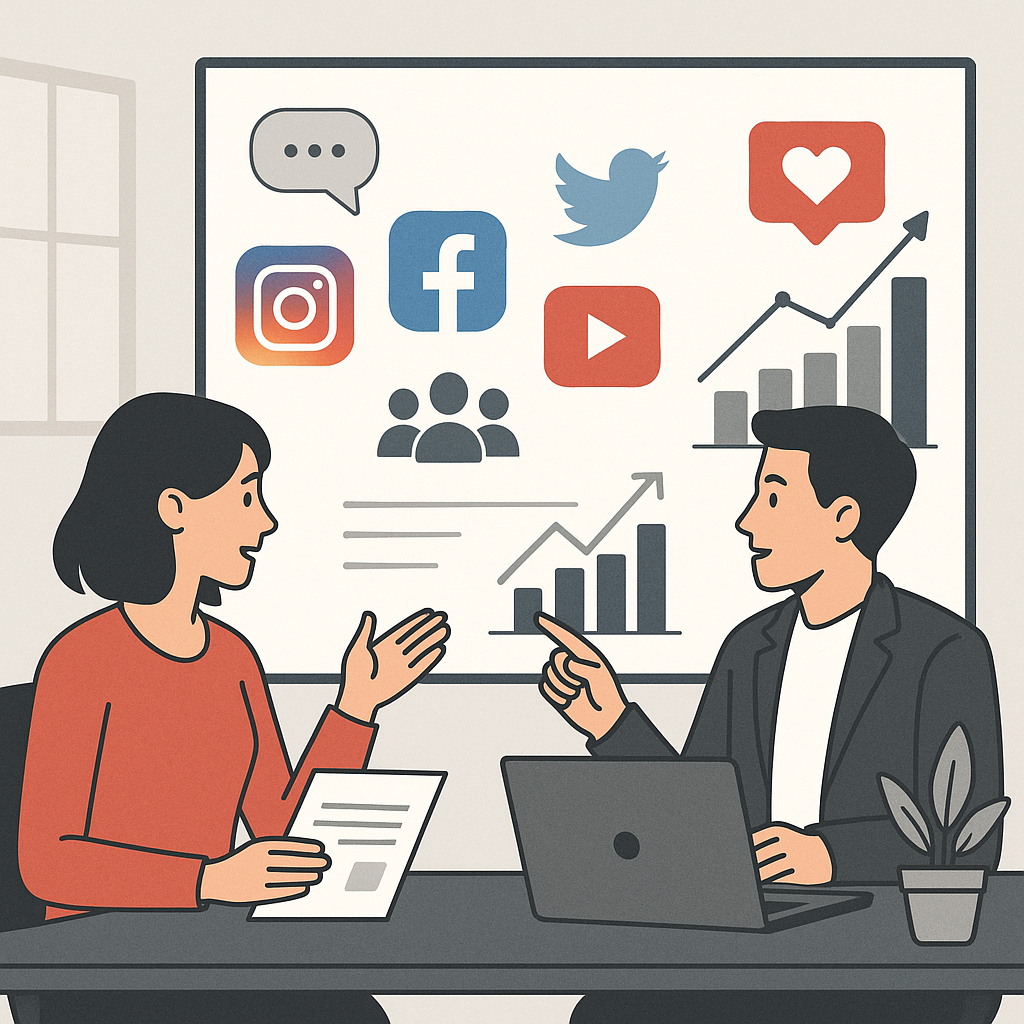 استشارات لتطوير منصات التواصل الاجتماعي