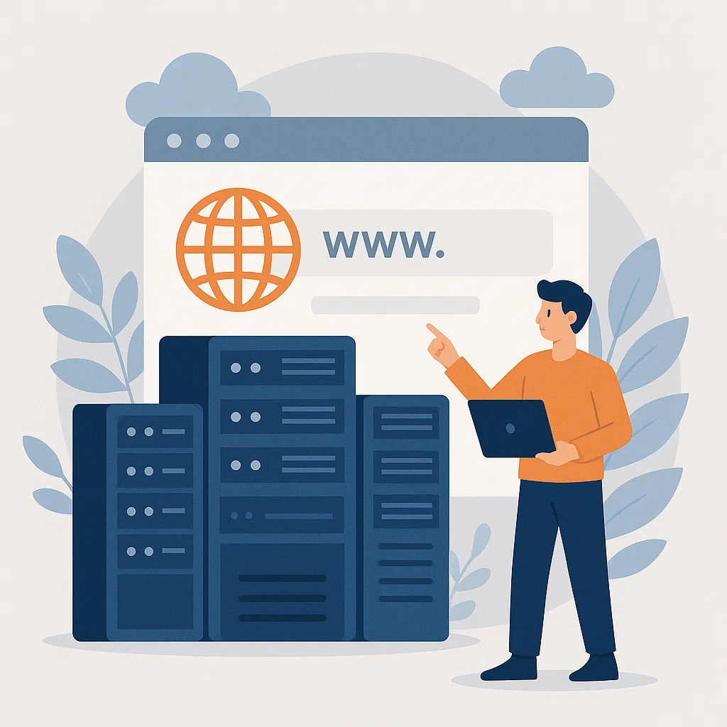 خدمة إستضافة المواقع